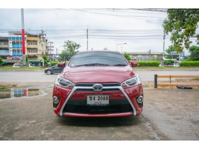 2014/15 Toyota Yaris 1.2G  CVT (AAB/ABS) เบนซิน สี : แดง รูปที่ 1